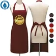 12 oz. Waterproof Woven knitted Kitchen Aprons w/ 2 Pockets | https://www.bestnamebadges.com