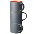 16 oz. Matte Stackable Ceramic Mug | https://www.bestnamebadges.com