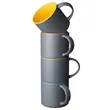 16 oz. Matte Stackable Ceramic Mug | https://www.bestnamebadges.com