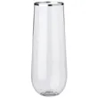 Reserv Stemless Flute 9 oz. Plastic | https://www.bestnamebadges.com