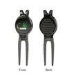 Divot Tool with Custom Logo Ball Marker | https://www.bestnamebadges.com