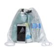 Harris Clear Vinyl Stadium Compliant Cinch Backpack | https://www.bestnamebadges.com