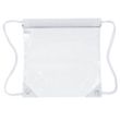 Harris Clear Vinyl Stadium Compliant Cinch Backpack | https://www.bestnamebadges.com