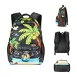Personalized Full Color Dye Sublimated Backpack | https://www.bestnamebadges.com