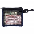 Delos Mesh Zipper Storage Pouch | https://www.bestnamebadges.com