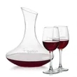Hampton Carafe & Connoisseur Wine | https://www.bestnamebadges.com