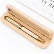 Wooden Pen with Matching Gift Box | https://www.bestnamebadges.com