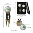 Golf Ball Marker Gift Box Set | https://www.bestnamebadges.com