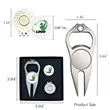 Golf Hat Clip Ball Marker Gift Set | https://www.bestnamebadges.com