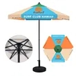 7' Full Color Steel Market Umbrella | https://www.bestnamebadges.com