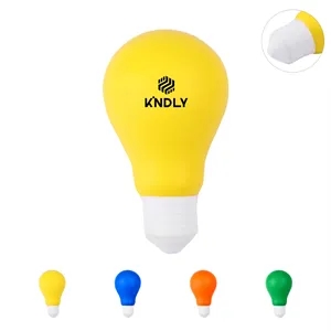3.9" Custom PU Light Bulb Stress Ball Anxiety Reliever