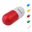 4.2"x1.7"PU Pill Capsule Stress Balls & Squeeze Reliever | https://www.bestnamebadges.com