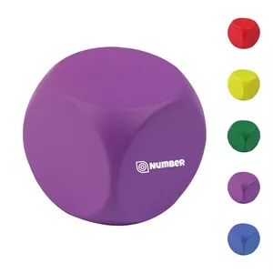 1.6" Dice Stress Ball & Foam Cube for Anxiety Relief Gift