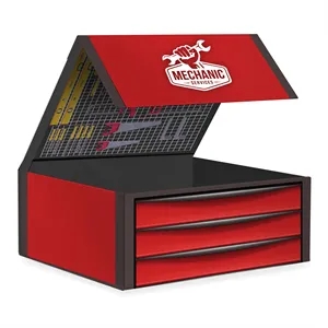 14 x 10 x 5 Large Magnetic Closure Box - (4/4) | https://www.bestnamebadges.com