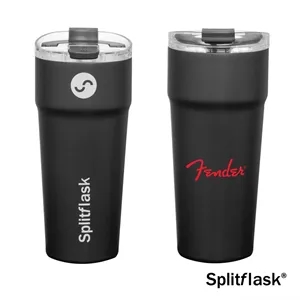 Splitflask® Two-Sided Tumbler - 30oz | https://www.bestnamebadges.com