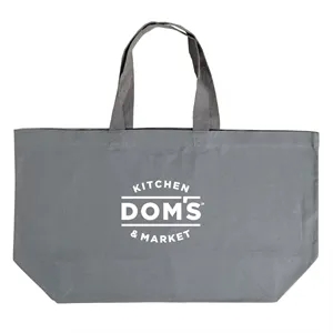 Custom Grande Canvas Tote ( 27"W x 16"H x 8" )