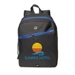 Front Zipper Color Laptop Backpack | https://www.bestnamebadges.com