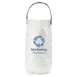 Home & Table Washed Paper Wine Tote Bag | https://www.bestnamebadges.com