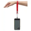 Push Pop Wrist Strap Keychain With Phone Holder | https://www.bestnamebadges.com