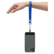 Push Pop Wrist Strap Keychain With Phone Holder | https://www.bestnamebadges.com