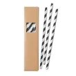 Paper Straw Set | https://www.bestnamebadges.com
