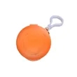 Poncho In Carabiner Case | https://www.bestnamebadges.com