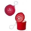 Poncho In Carabiner Case | https://www.bestnamebadges.com