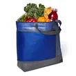 Hexagon Pattern Non-Woven Cooler Tote Bag | https://www.bestnamebadges.com