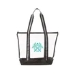 All Access Clear Tote Bag with Zipper | https://www.bestnamebadges.com
