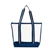 All Access Clear Tote Bag with Zipper | https://www.bestnamebadges.com