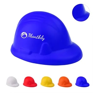 3.35" Custom PU Stress Ball Helmet Shape Relief Toys