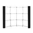 Curved Show 'N Rise Floor Display End Panel (Fabric) | https://www.bestnamebadges.com