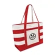 Screen Printed Anchor Tote | https://www.bestnamebadges.com