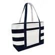 Screen Printed Anchor Tote | https://www.bestnamebadges.com