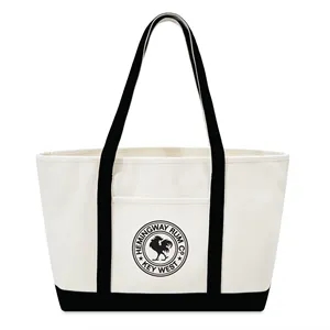 Yacht Club Tote Lg ( 24"W x 14.17"H x 6.7" )