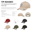 Yupoong 6245EC YP Classics Ecowash Dad Hat | https://www.bestnamebadges.com