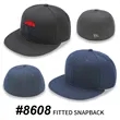 Flat Bill Fitted cap | https://www.bestnamebadges.com