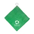 Microfiber Golf Towel With Grommet And Hook | https://www.bestnamebadges.com