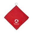 Microfiber Golf Towel With Grommet And Hook | https://www.bestnamebadges.com