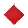 Microfiber Golf Towel With Grommet And Hook | https://www.bestnamebadges.com