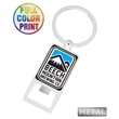 Metal Beer Bottle Opener Keychain - Full Color | https://www.bestnamebadges.com