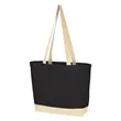 Charlie Cotton Tote Bag | https://www.bestnamebadges.com