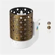 SERENE HOUSE® Metal Essential Oil Wall-Plug Diffuser | https://www.bestnamebadges.com