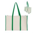 Recycled Canvas Wrap Around Tote Bag | https://www.bestnamebadges.com