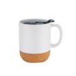 12 oz. Ceramic Mug with Cork Base | https://www.bestnamebadges.com
