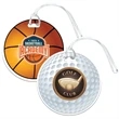 Sports Luggage Tag | https://www.bestnamebadges.com
