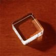 3D Crystal Square Paperweight - Large | https://www.bestnamebadges.com