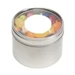 Small Round Window Tin Premium Fill | https://www.bestnamebadges.com