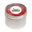 Small Round Window Tin Standard Fill | https://www.bestnamebadges.com