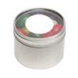 Small Round Window Tin Standard Fill | https://www.bestnamebadges.com